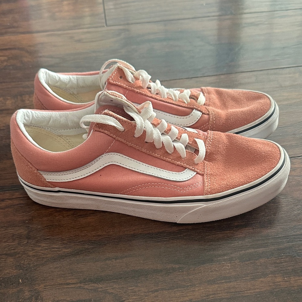 Vans Old Skool Women's Coral Canvas Sneakers